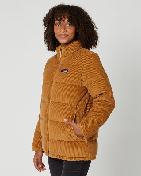 NEST BROWN WOMENS CLOTHING PATAGONIA COATS + JACKETS - 26881-NESB-XS