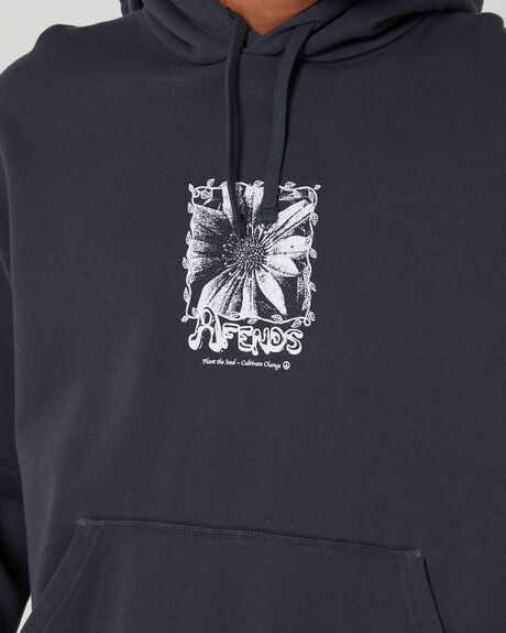 CHARCOAL MENS CLOTHING AFENDS HOODIES - M242510-CHA