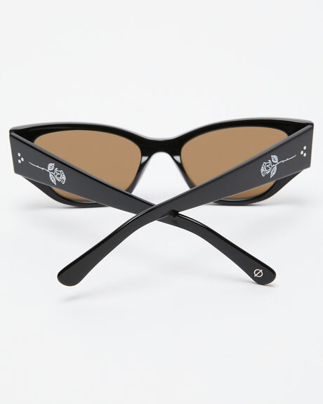 BLACK BRONZE AMBER MENS ACCESSORIES EPOKHE SUNGLASSES - 9002-BLKPOBRZAMBP