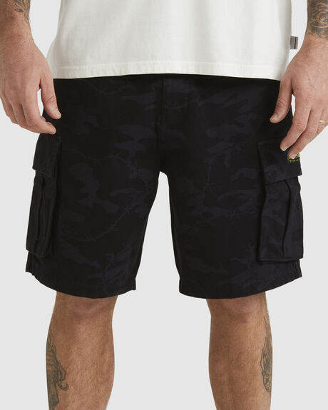 TARMAC MONGREL CAMO MENS CLOTHING QUIKSILVER SHORTS - EQYWS03854-KTA6