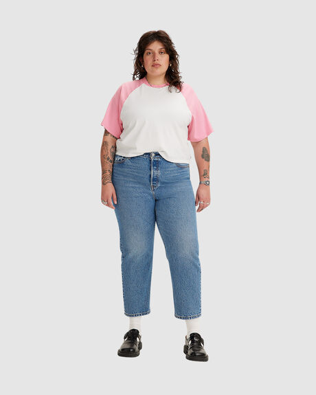 MEDIUM INDIGO WOMENS CLOTHING LEVI'S JEANS - 85953-0031
