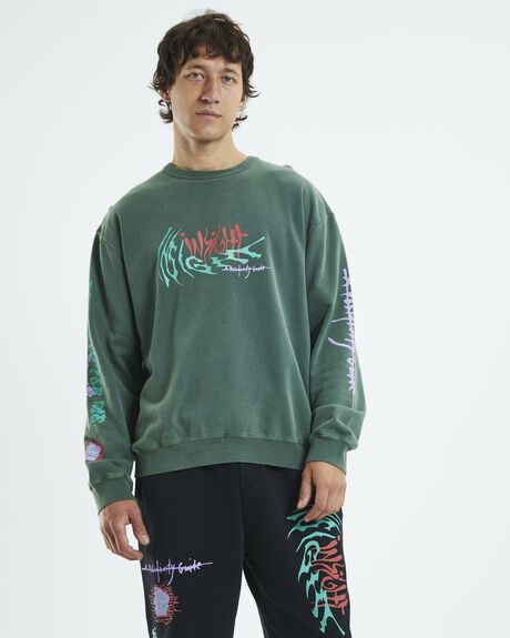 GREEN MENS CLOTHING INSIGHT JUMPERS - 51666800026