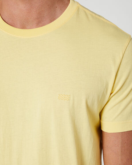 YELLOW MENS CLOTHING SWELL T-SHIRTS + SINGLETS - SWMS23203YEL