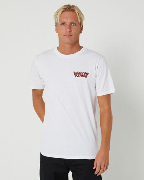 WHITE MENS CLOTHING VOLCOM T-SHIRTS + SINGLETS - A3532307WHT