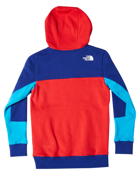 The North Face Boys Street Logo Pullover Hoodie - Teen - Tnf Red ...