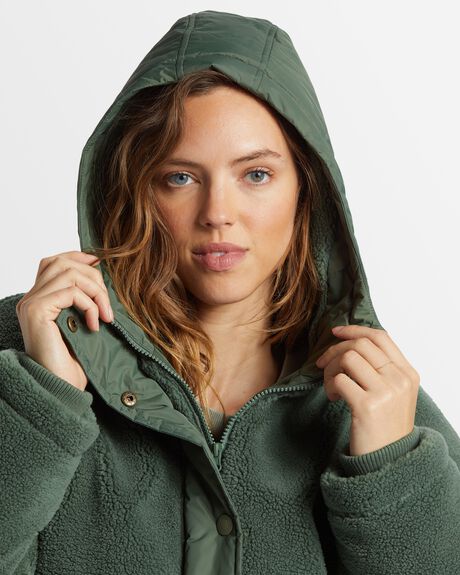 TREEHUGGER WOMENS CLOTHING BILLABONG COATS + JACKETS - EBJJK00150-GPL0
