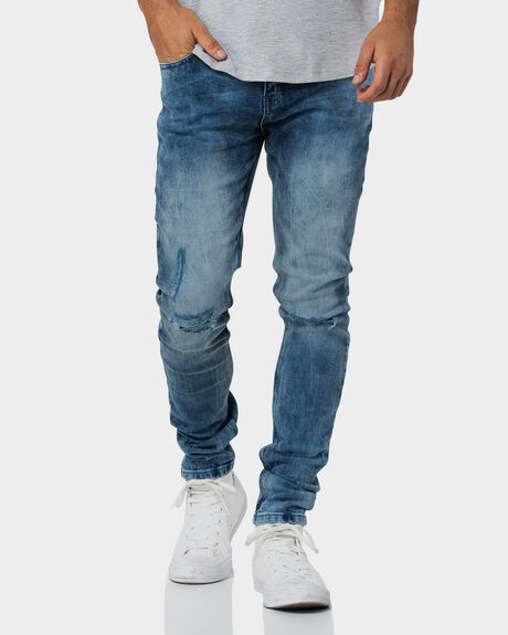 BLUE MENS CLOTHING ONEBYONE JEANS - OBO-816-30