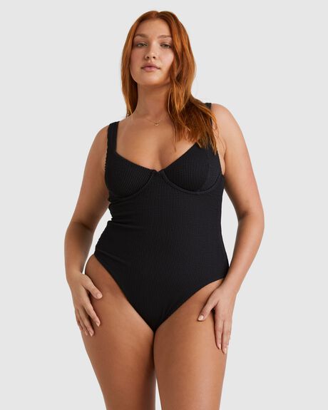 BLACK SANDS WOMENS SWIMWEAR BILLABONG ONE PIECES - UBJX100217-BSD