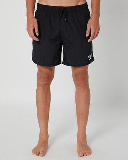 Mens elastic sales waist board shorts