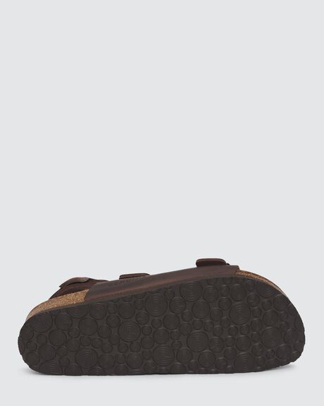 BROWN WOMENS FOOTWEAR GENUINS SANDALS - G100657-36
