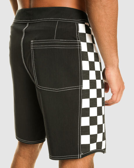 BLACK MENS CLOTHING QUIKSILVER BOARDSHORTS - EQYBS04766-KVJ0