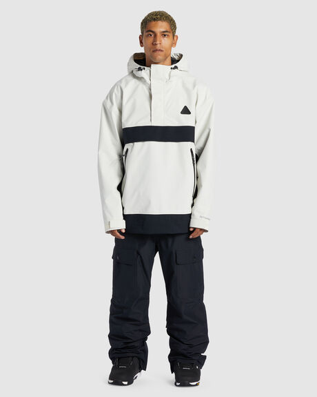 SILVER BIRCH SNOW MENS DC SHOES SNOW JACKET - ADYTJ03070-WEJ0