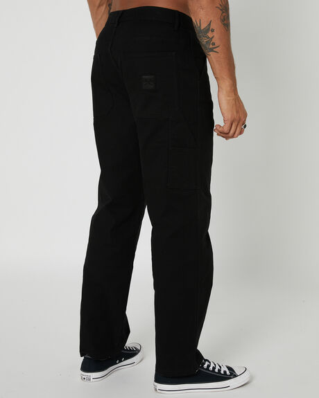 BLACK MENS CLOTHING FORMER PANTS - FPA-23102BLK