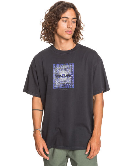 METEOR MENS CLOTHING QUIKSILVER GRAPHIC TEES - EQYZT06245-KYG0