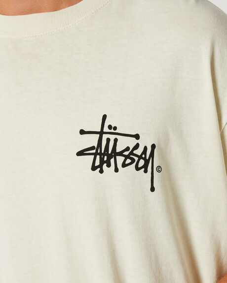 PIGMENT CREAM MENS CLOTHING STUSSY GRAPHIC TEES - ST035002CREAM