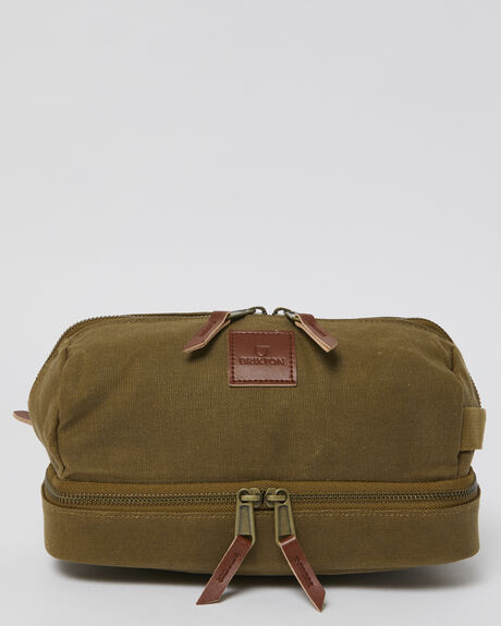 OLIVE BROWN MENS ACCESSORIES BRIXTON BACKPACKS + BAGS - 05550OLVBN