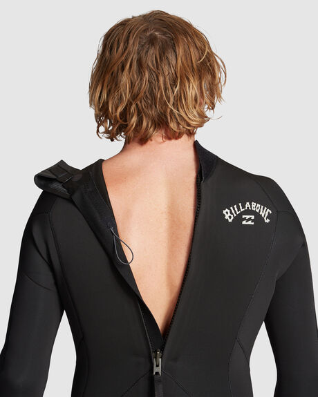 BLACK SURF MENS BILLABONG SPRINGSUITS - ABYW400121-BLK