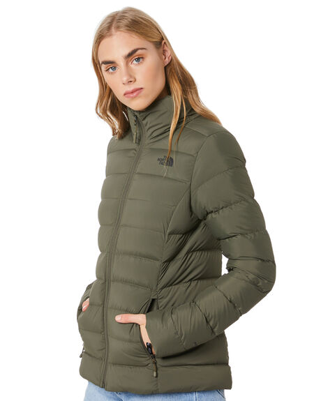The North Face Womens Stretch Down Jacket - New Taupe Green | SurfStitch