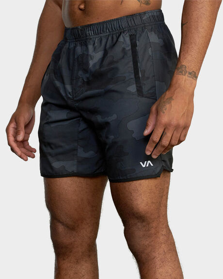 CAMO MENS CLOTHING RVCA SHORTS - V2091YGR-CAM