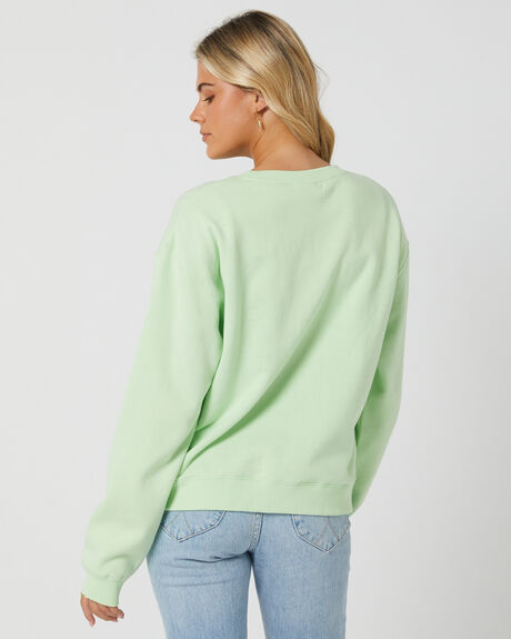 LIGHT GREEN WOMENS CLOTHING RIP CURL JUMPERS - 05BWFL-4820