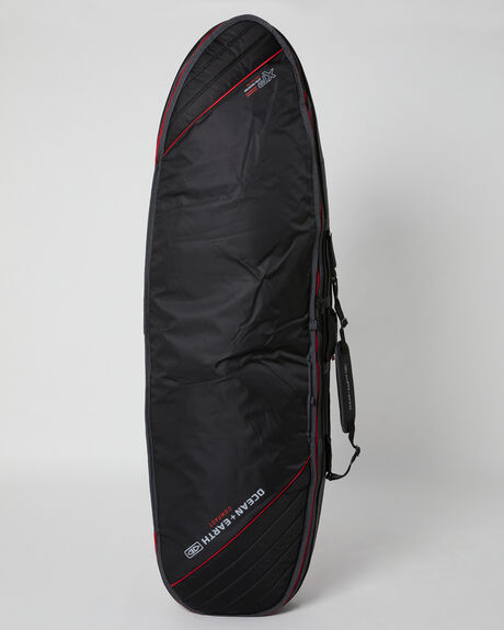 BLACK RED SURF ACCESSORIES OCEAN AND EARTH BOARD COVERS - SCFB46BLR1868
