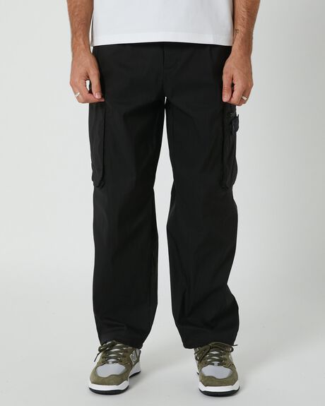 BLACK MENS CLOTHING NATIONAL GEOGRAPHIC PANTS - N233MPT250198071