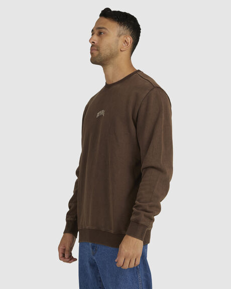 COFFEE MENS CLOTHING RVCA JUMPERS - UVYFT00183-CQV0