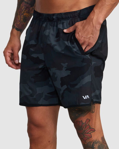 CAMO MENS CLOTHING RVCA SPORTSWEAR - V201TRYS-CAM