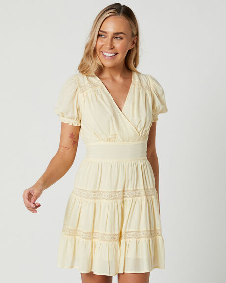 YELLOW WOMENS CLOTHING ALL ABOUT EVE DRESSES - 6420046YLW