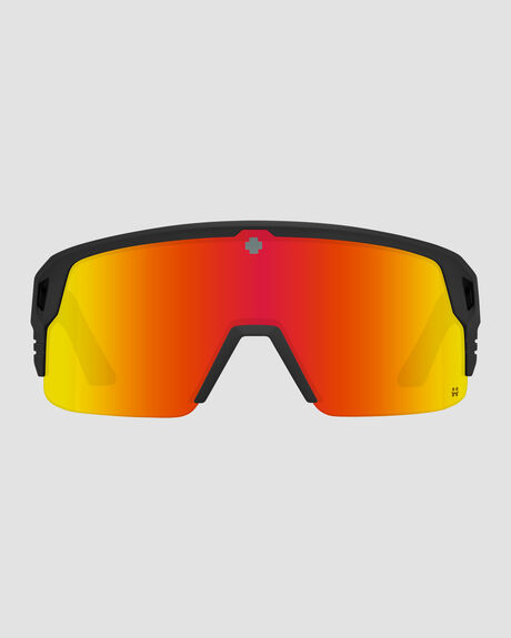 MATTE BLACK MENS ACCESSORIES SPY SUNGLASSES - SPS-M5BK94O