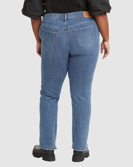 LAPIS GEM PLUS WOMENS CLOTHING LEVI'S JEANS - 19641-0053
