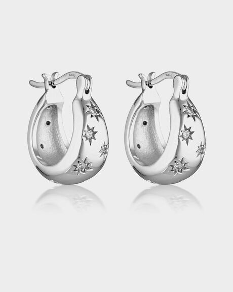 SILVER WOMENS ACCESSORIES EL&RO JEWELLERY JEWELLERY - AW22-AHE-SS