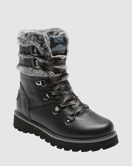 BLACK WOMENS FOOTWEAR ROXY BOOTS - ARJB700752-BLK