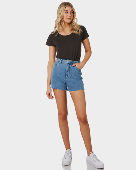 COAL WOMENS CLOTHING AS COLOUR TEES - 4008COAL