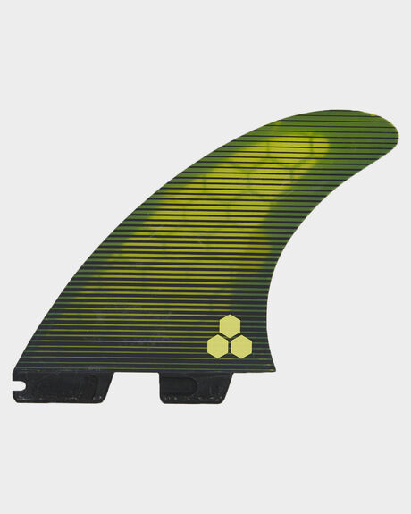 YELLOW BOARDSPORTS SURF FCS FINS - FAML-PC04-LG-TS-RYEL