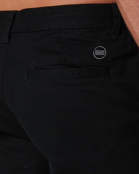 BLACK MENS CLOTHING SWELL PANTS - SWMS23205BLK