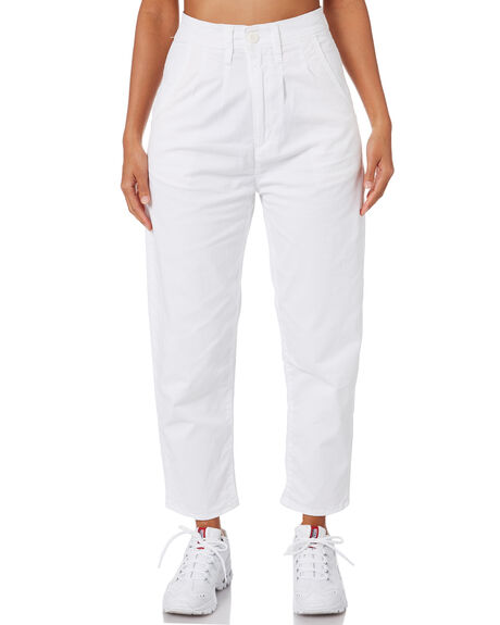 Levi's Pleated Balloon Pant - White Fine Twill | SurfStitch