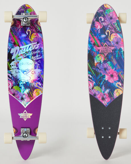 HOLOGRAPHIC PURPLE SKATE SKATE DUSTERS LONGBOARDS - 10531571HPU