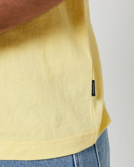YELLOW MENS CLOTHING SWELL T-SHIRTS + SINGLETS - SWMS23203YEL