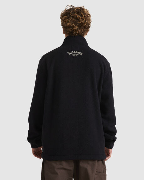 BLACK MENS CLOTHING BILLABONG JUMPERS - UBYFT00268-BLK