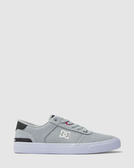 Grey and shop white shoes