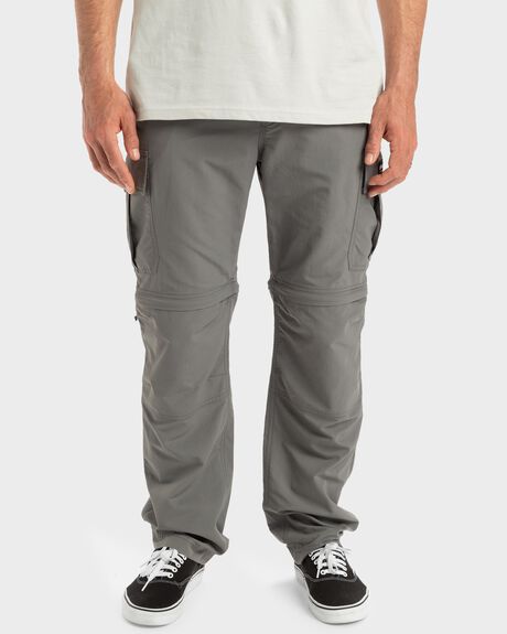 DARK GREY MENS CLOTHING QUIKSILVER PANTS - UQMNP03006-KPG0