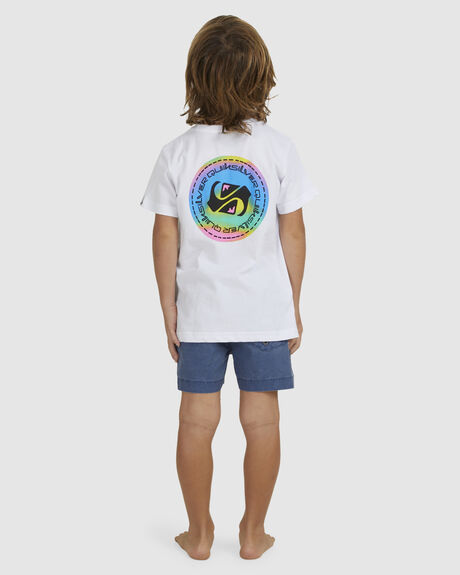WHITE KIDS BOYS QUIKSILVER TOPS - UQKZT03342-WBB0