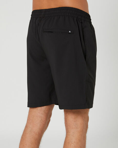 BLACK MENS CLOTHING HURLEY SHORTS - MWS0006850H010