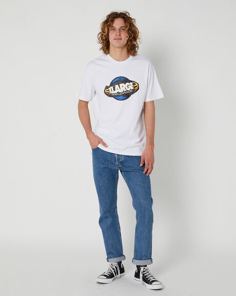WHITE MENS CLOTHING XLARGE GRAPHIC TEES - XL035000WHITE