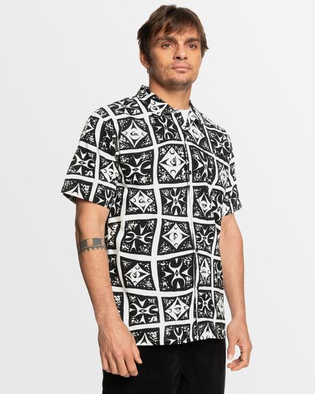 BLACK BEACH CLUB CAS MENS CLOTHING QUIKSILVER SHIRTS - AQYWT03398-KVJ9