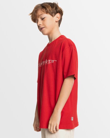 SALSA KIDS YOUTH BOYS QUIKSILVER T-SHIRTS + SINGLETS - UQBZT03455-RZM0