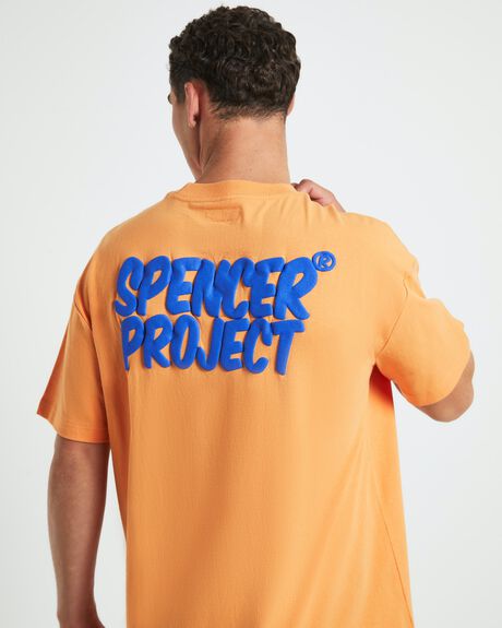 ORANGE MENS CLOTHING SPENCER PROJECT T-SHIRTS + SINGLETS - 1000103878-ORG-S