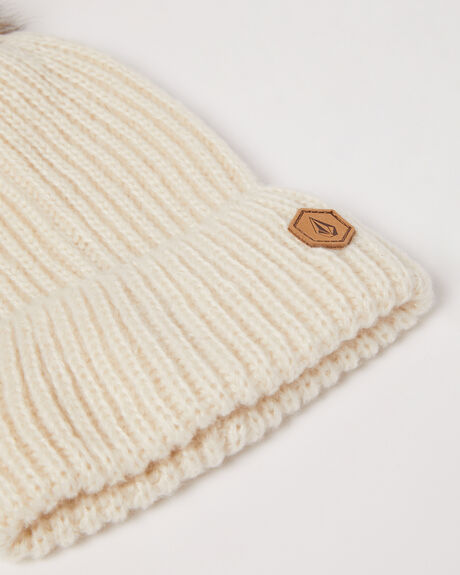 OFF WHITE WOMENS ACCESSORIES VOLCOM HEADWEAR - K5852302OFW