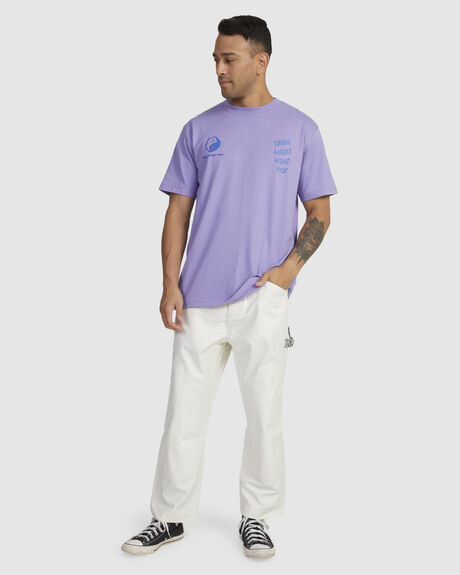 MUSK STICK MENS CLOTHING RVCA T-SHIRTS + SINGLETS - UVYZT00651-PEE0